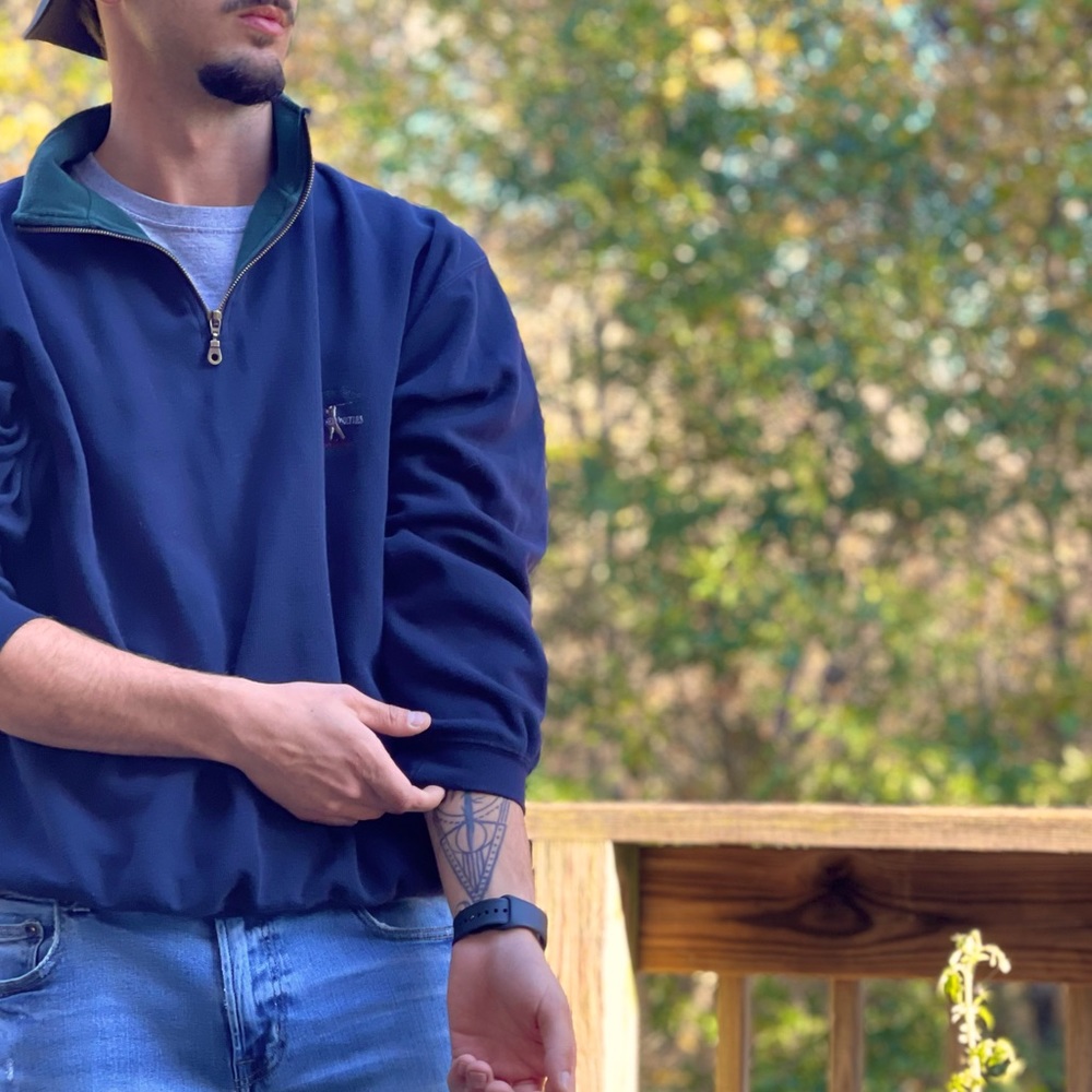 1/4 zip golf pullover